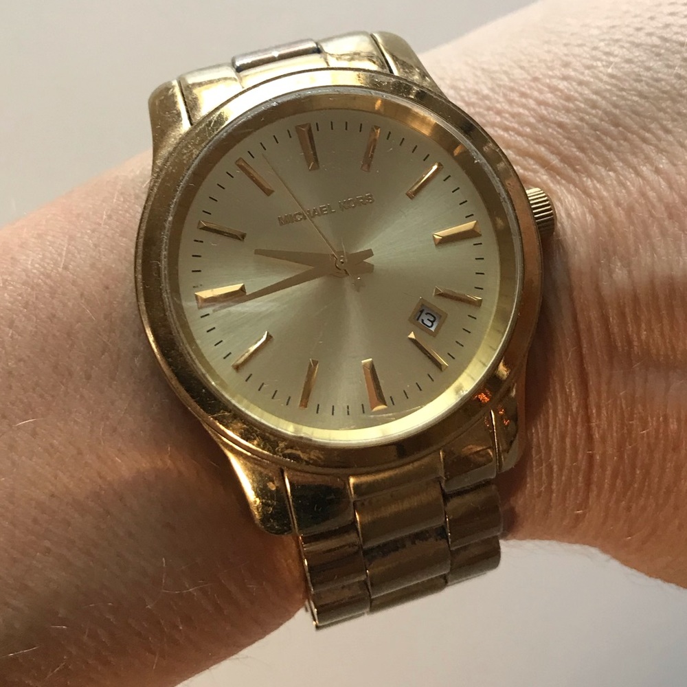 Used Michael Kora Gold Watch